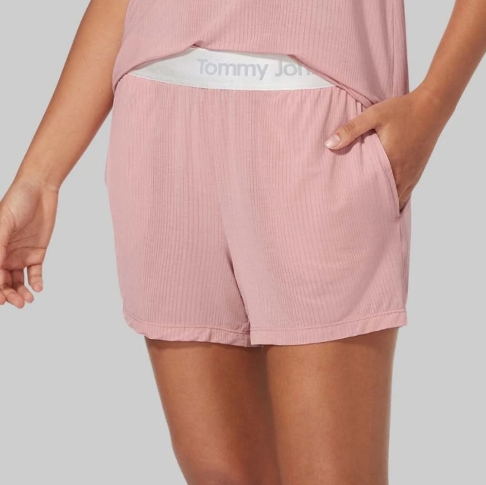 Tommy John Women's Pink Sleep Shorts